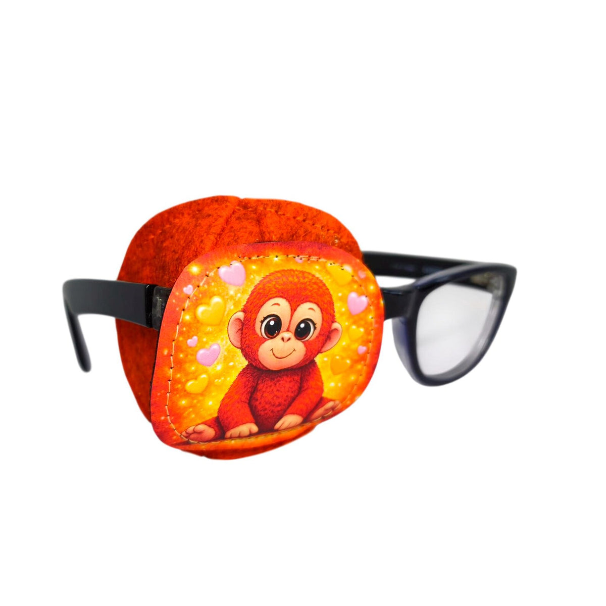 Red Monkey Eye Patch for Glasses - photo 4